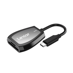 Lexar - Cardreader LRW470U SD & microSD UHS-II Dual-Slot Reader (USB-C)