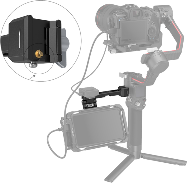 Smallrig - 3026 DJI RS 2 / RSC 2 monitorikinnitus