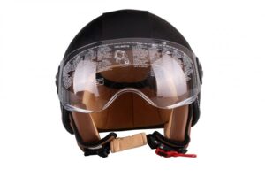 Helmet Vito Leather (Zwart Berlin L)