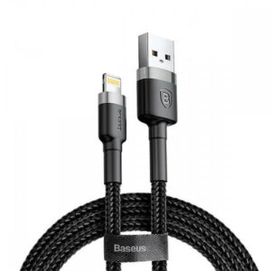 Baseus - USB to lightning fast charging data cable (black, 0.6m)