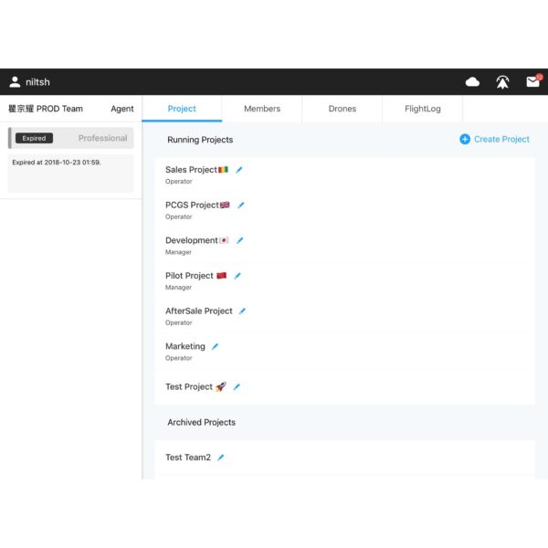 DJI GS Pro Team Professional (1 aasta)