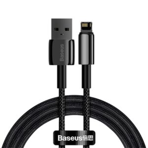 Baseus - USB to lightning fast charging data cable (black, 2m)