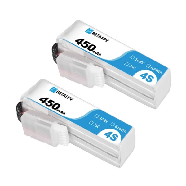 BetaFPV 450mAh 4S 75C Lipo (2tk)