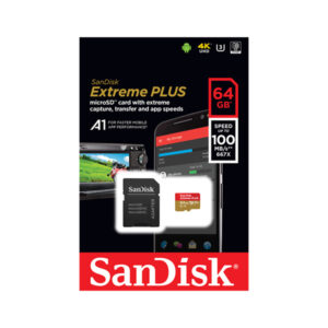 Sandisk -  Extreme Plus 128GB microSD mälukaart
