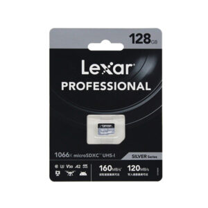 Lexar PRO Silver microSD mälukaart + adapter