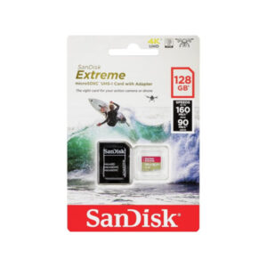 Sandisk Extreme microSD mälukaart + adapter