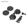 SmallRig 4193 Portable Suction Cup Mount Support for Action Cameras