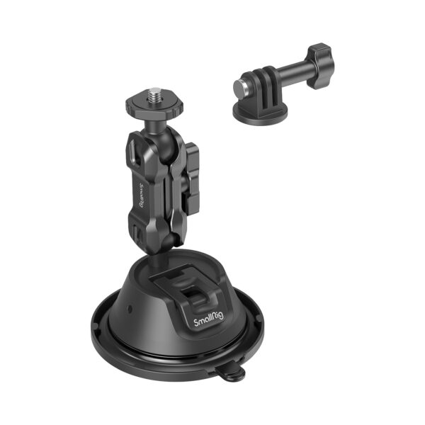 SmallRig 4193 Portable Suction Cup Mount Support for Action Cameras