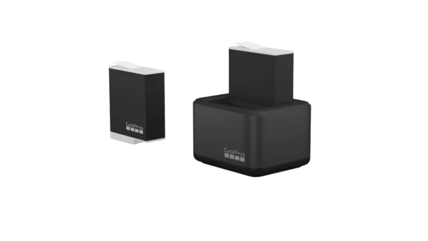 GoPro Topeltlaadija + 2 Enduro akut (Hero9/10/11/12 Black)