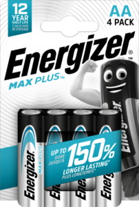Energizer Max Plus AA 4-Pack