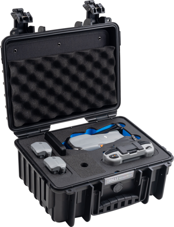 B&W väliskohver tüüp 3000 DJI Air 3 jaoks / Must