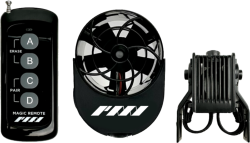 PMI RC Haze Fan Upgrade pack with RC Haze Fan + Fan Dock + Magic Remote