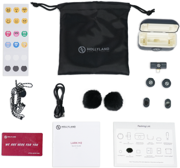 Hollyland Lark M2 USB-C - Wireless Lavalier Microphone with USB-C Plug