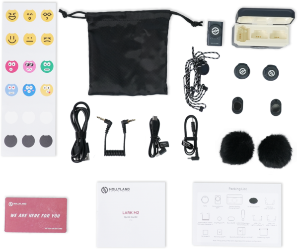 Hollyland Lark M2 Camera - Wireless Lavalier Microphone