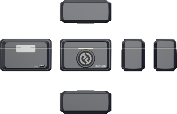 05_126985 Hollyland Lark M2 Combo - Wireless Lavalier Microphone