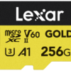 800q-01_126305 Lexar microSD GOLD microSDXC UHS-II/C10/A1/U3 R280/W100 (60) 256GB