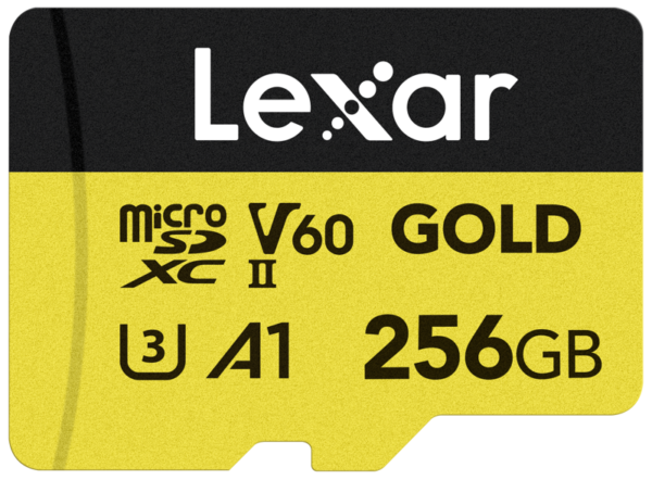 800q-01_126305 Lexar microSD GOLD microSDXC UHS-II/C10/A1/U3 R280/W100 (60) 256GB
