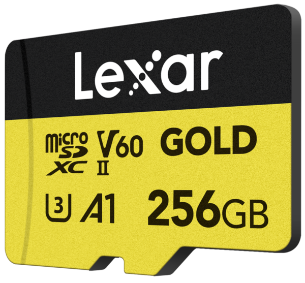 800q-02_126305 Lexar microSD GOLD microSDXC UHS-II/C10/A1/U3 R280/W100 (60) 256GB