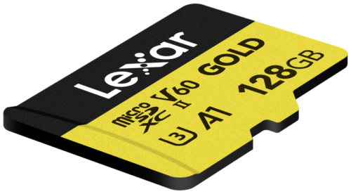 Lexar microSD GOLD microSDXC UHS-II/C10/A1/U3 R280/W100 (V60) 128GB