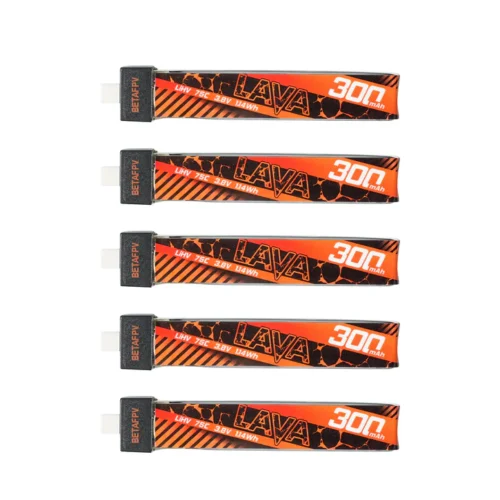 BetaFPV LAVA Seriel 1S Battery 1S 300mah (5pcs)