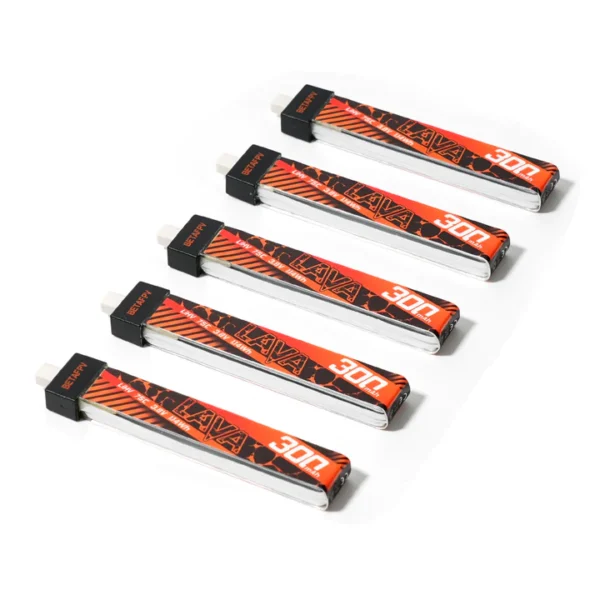 BetaFPV LAVA Seriel 1S Battery 1S 300mah (5pcs)