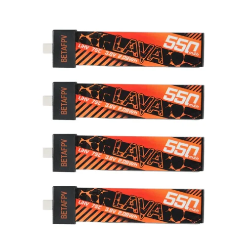 BetaFPV LAVA Seriel 1S Battery 1S 550mah (4pcs)