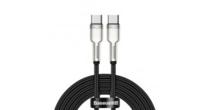 BASEUS Cafule Series Metal Data Cable USB-C 100W 2m Black
