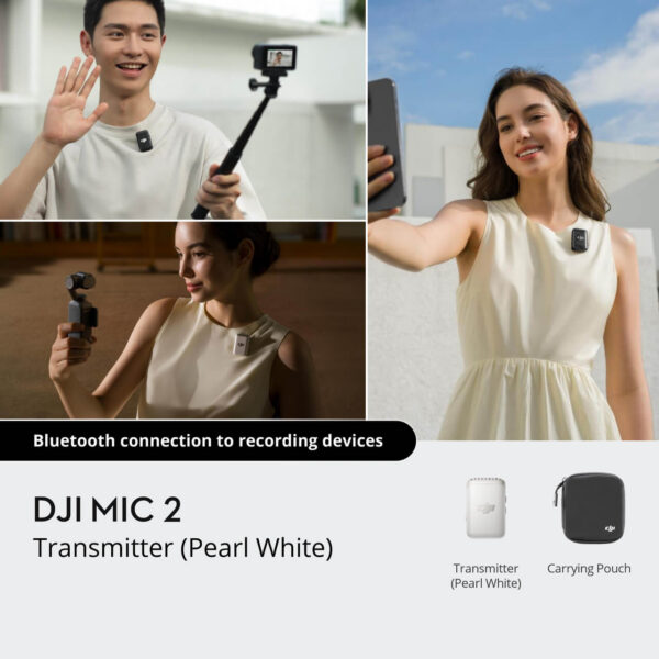 DJI Mic 2 transmitter (white)