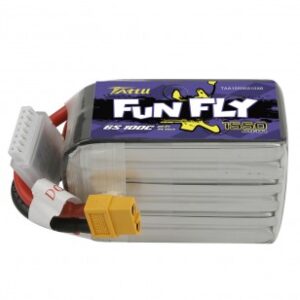 Tattu Funfly Series 1550mAh 22.2V 100C 6S1P Lipo Battery Pack With XT60 Plug