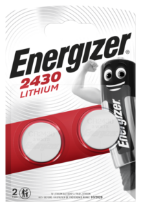 Energizer Lithium Miniature CR2430 2 pack