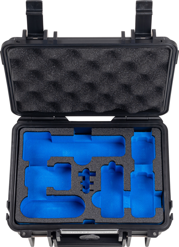 B&W Cases Type 500 for DJI Osmo Pocket 3 Creator Combo, Black