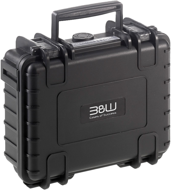 B&W Cases Type 500 for DJI Osmo Pocket 3 Creator Combo, Black