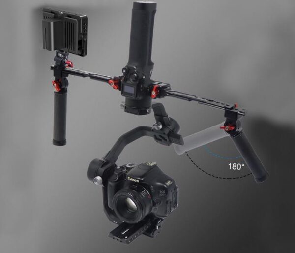Double Handheld Stabilizer for DJI RS 4 / RS 4 Pro