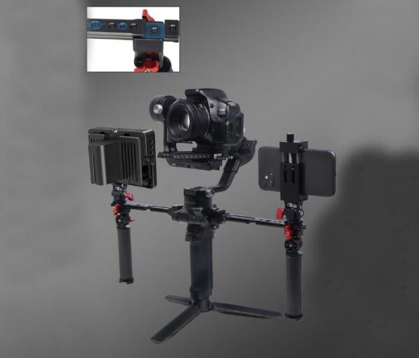 Double Handheld Stabilizer for DJI RS 4 / RS 4 Pro