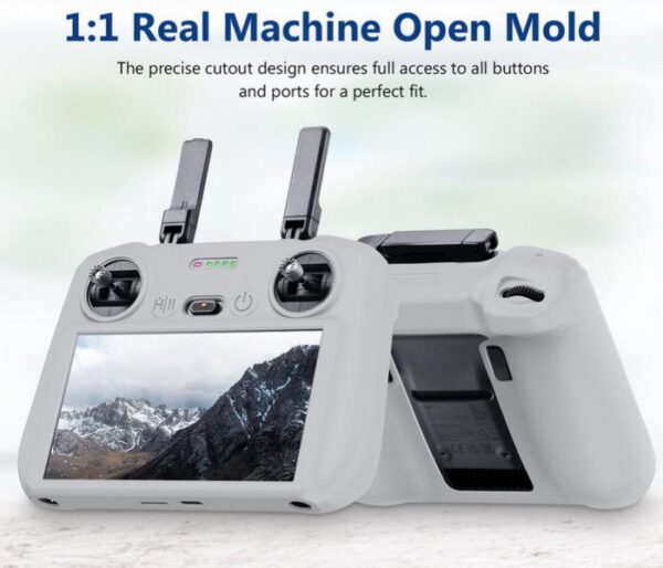 Silikoonist Kaitseümbris DJI RC 2 Puldile (Tüüp 5) Värv : Must