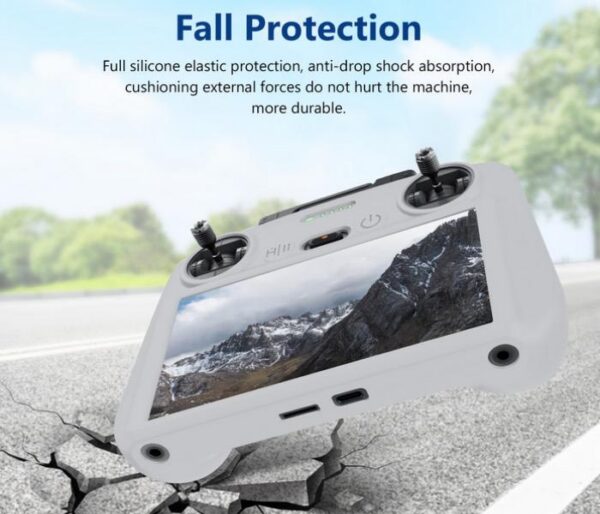 Silikoonist Kaitseümbris DJI RC 2 Puldile (Tüüp 5) Värv : Must