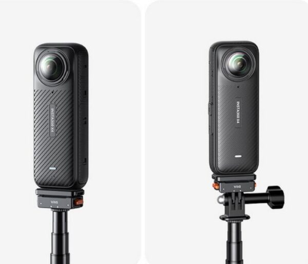 Universal CNC Magnetic Quick-Release Mount for Insta360 Ace Pro / X4 / GoPro