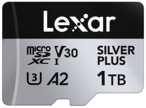 Lexar microSDXC Professional SILVER Plus UHS-I/U3/A2/4K R205/W150 (V30) 1TB