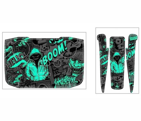 PVC kleebis DJI NEO & DJI RC-N3 jaoks (Tüüp 1)