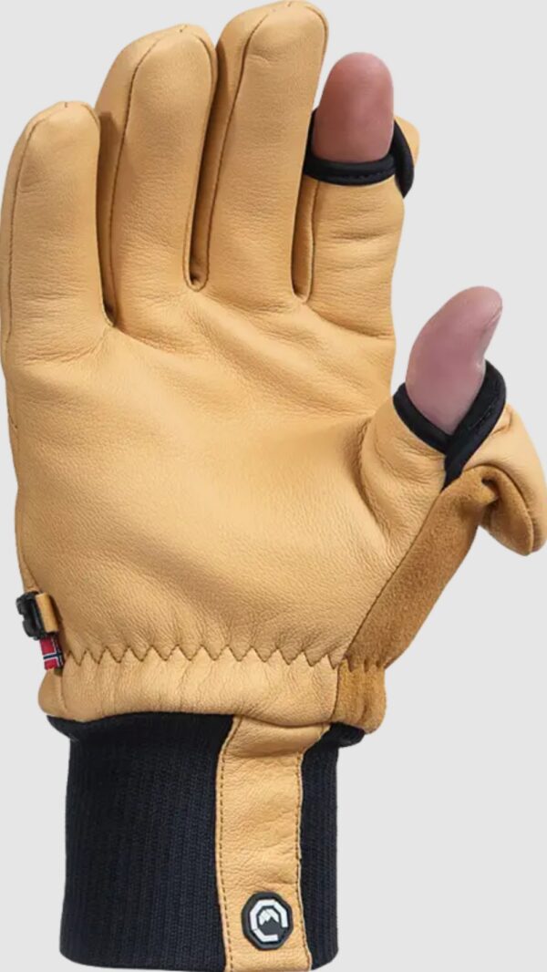 Vallerret – Hatchet nahast fotograafiakindad, naturaalne helepruun/L