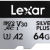 Lexar microSDXC Silver Plus 1066x UHS-I/U3/A2/4K R205/W150 (V30) 64GB