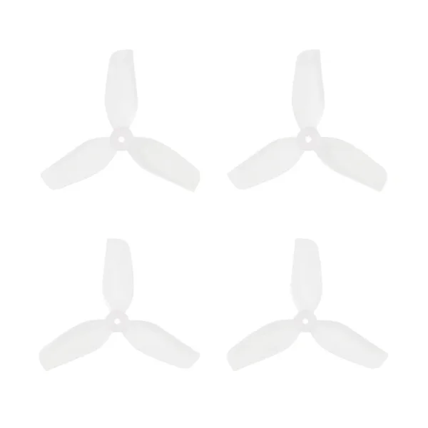 BetaFPV HQ 31mm Ultralight 3-Blade Props (1.0mm  Shaft) 4pcs - Läbipaistev