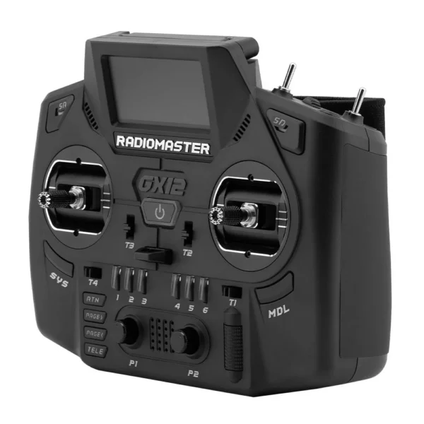 Radiomaster GX12 Dual-band Radio controller, Black