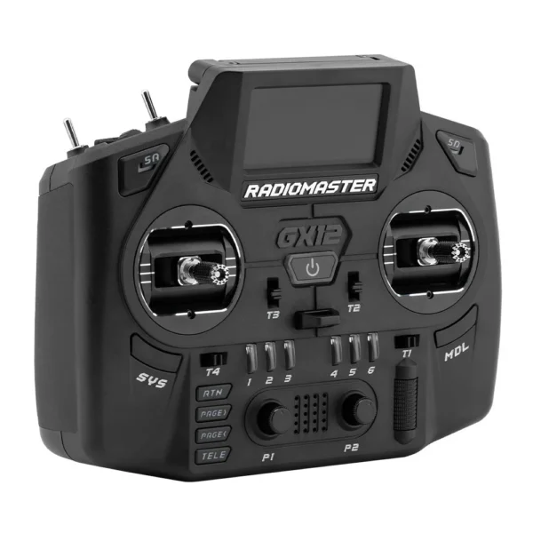 Radiomaster GX12 Dual-band Radio controller, Black
