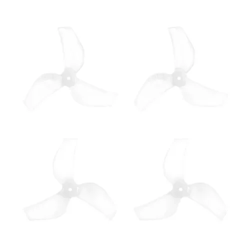 Gemfan 1219S 3-Blade Props (1.0mm Shaft )4pcs-Clear