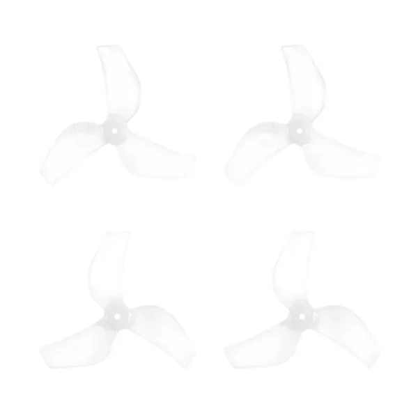 Gemfan 1219S 3-Blade Props (1.0mm Shaft )4pcs-Clear