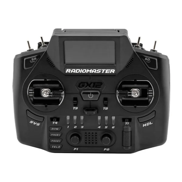 Radiomaster GX12 Dual-band Radio controller, Black