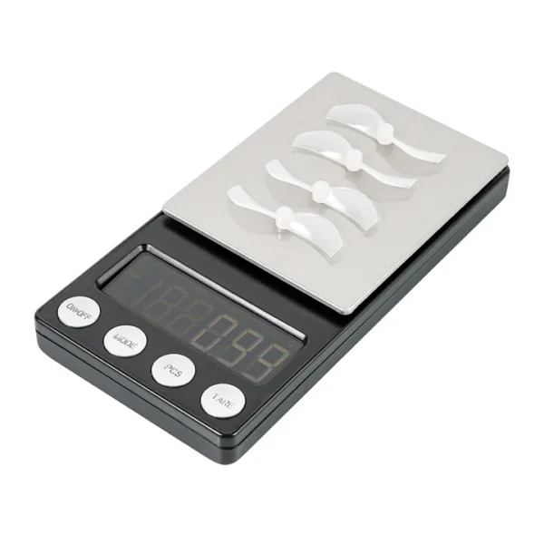 Gemfan 40mm 2-Blade Propellers (1.0mm Shaft )4pcs-Clear