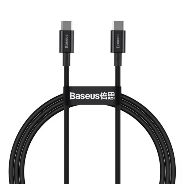 kabel-przewod-usb-c-pd-2-0-100cm-baseus-superior-catys-b01-quick-charge-3-0-5a-z-obsluga-szybkiego-ladowania-100w-6 Baseus Superior Seeria Kaabel USB-C to USB-C 100W 1m Must