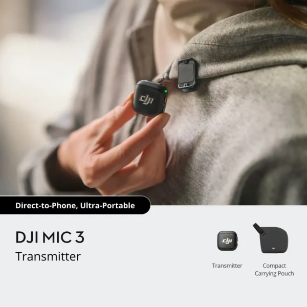 09744c4bf6e2924c046dde0643413141@ultra DJI Mic 3 Transmitter